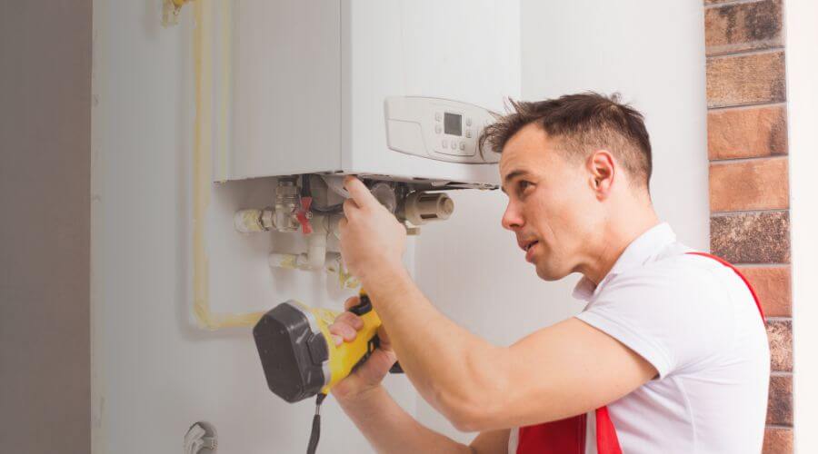 Local water heater installation in McClure, PA